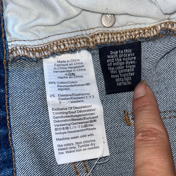 NWOT Madewell Classic Blue Straight Leg Jeans - Picture 7 of 12